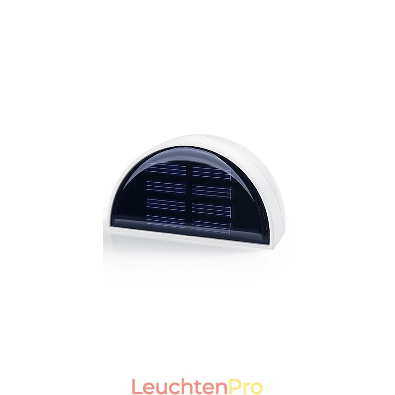 Solarbetriebene Lampe für den Außenbereich, Gartenlicht, automatische Sensoraktivierung, Solarlicht (weiß)