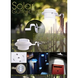 Solar Dach Lampe Zaun Zaun Lampe Lichter Flur Lichter Wand Lampe Waschbecken