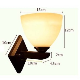 Wandleuchte Glas Warme Moderne Wandleuchte des Kopfteils eines Bettes Lichter
