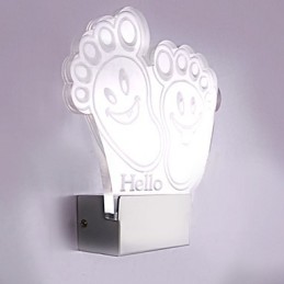 Acryl Wandleuchte PVC Lampe Licht Chip Moderne Zeitgenössische Metall