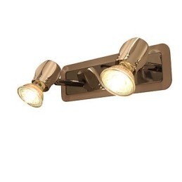 Moderne Chrom Wandleuchten Badezimmerleuchten mit 2 Lichtern