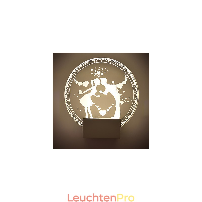 Acryl Wandleuchte PVC Lampe Licht Moderne Zeitgenössische Metall