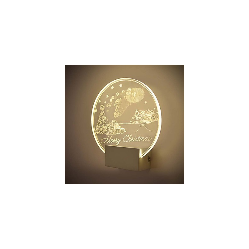 Acryl Wandleuchte PVC Lampe Licht Moderne Zeitgenössische Metall