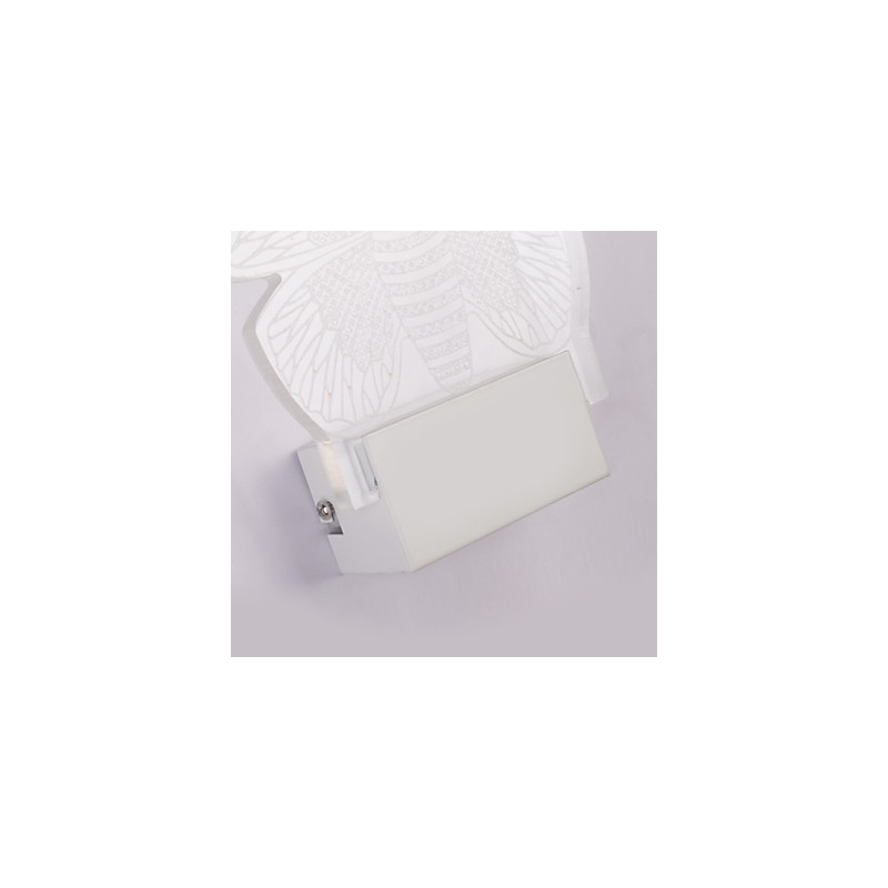 Acryl Wandleuchte PVC Lampe Licht Moderne Zeitgenössische Metall
