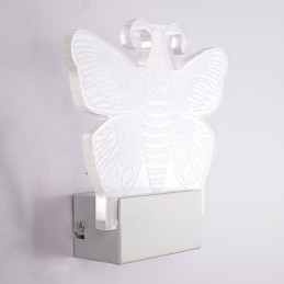 Acryl Wandleuchte PVC Lampe Licht Moderne Zeitgenössische Metall