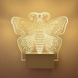 Acryl Wandleuchte PVC Lampe Licht Moderne Zeitgenössische Metall