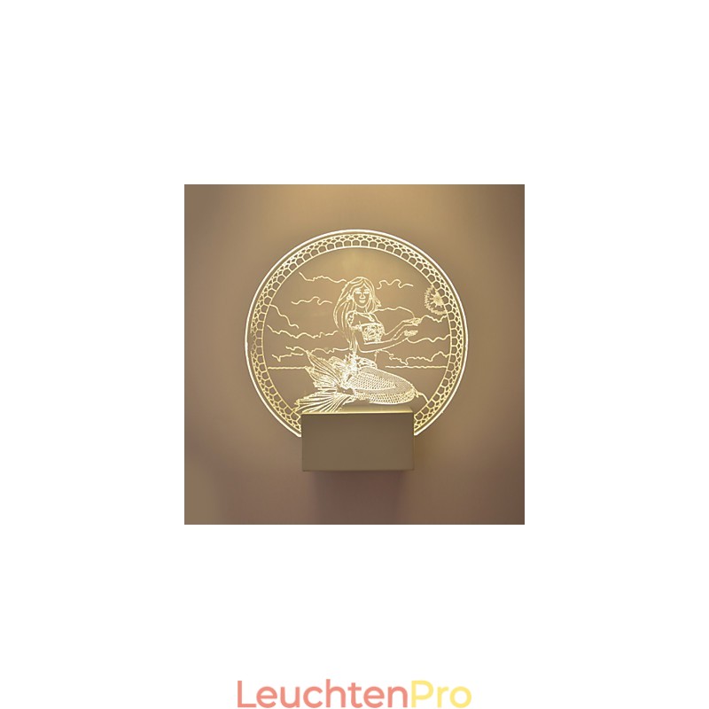 Acryl Wandleuchte PVC Lampe Licht Moderne Zeitgenössische Metall
