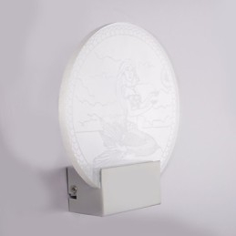 Acryl Wandleuchte PVC Lampe Licht Moderne Zeitgenössische Metall