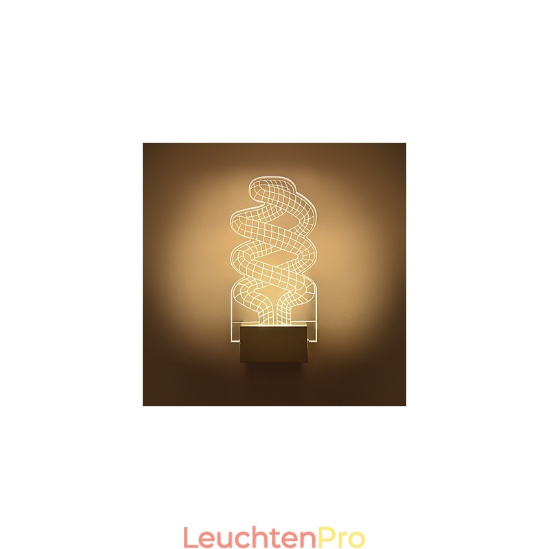 Acryl Wandleuchte PVC Lampe Licht Chip Moderne Zeitgenössische Metall
