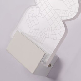 Acryl Wandleuchte PVC Lampe Licht Chip Moderne Zeitgenössische Metall