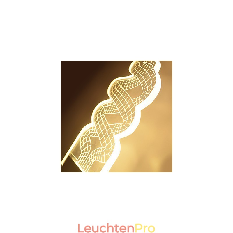 Acryl Wandleuchte PVC Lampe Licht Chip Moderne Zeitgenössische Metall