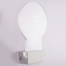 Acryl Wandleuchte PVC Lampe Licht Chip Moderne Zeitgenössische Metall