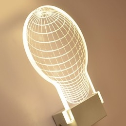 Acryl Wandleuchte PVC Lampe Licht Chip Moderne Zeitgenössische Metall