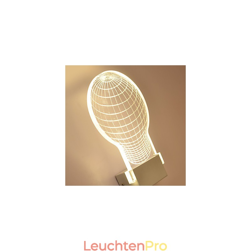 Acryl Wandleuchte PVC Lampe Licht Chip Moderne Zeitgenössische Metall