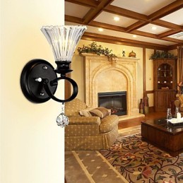 Wandleuchten Kristall Modern Zeitgenössisch Metall