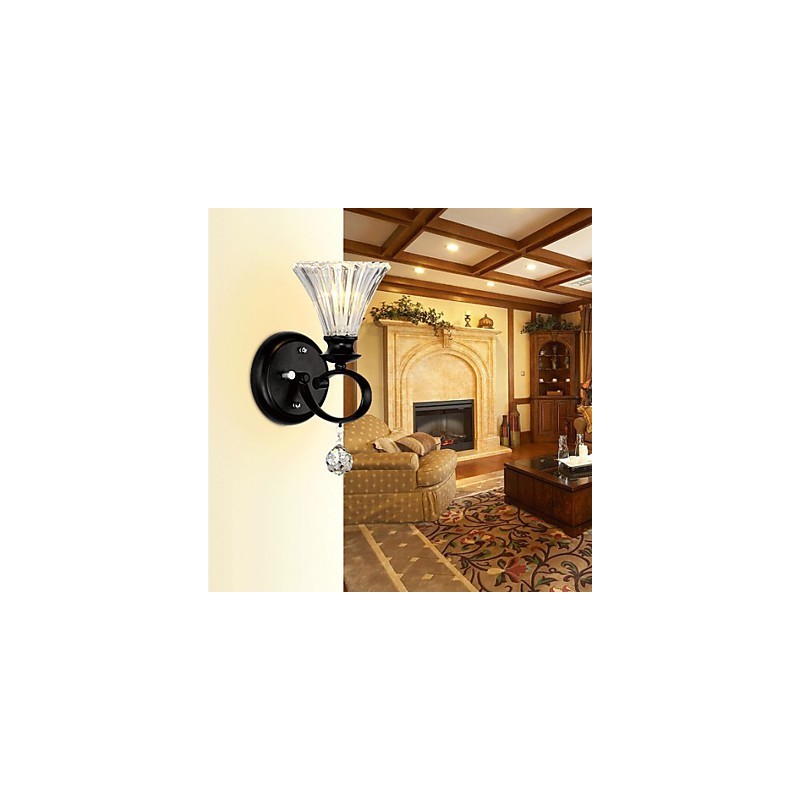 Wandleuchten Kristall Modern Zeitgenössisch Metall