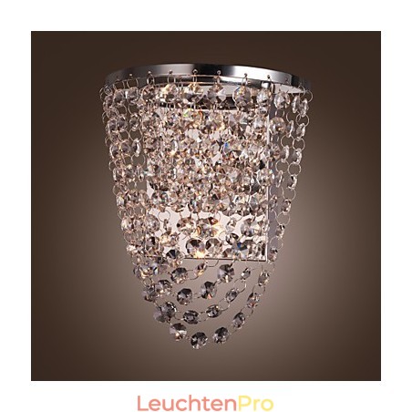 Kristall-Wandfluter Modern Metal Kristall-Wandfluter Modern Metal