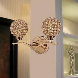 Moderne, schicke Wandleuchte mit 2 Lichtern