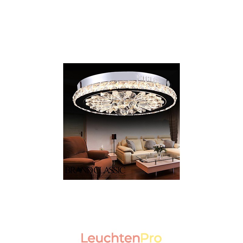Kristall Flush Mount Moderne Zeitgenössische Wohnzimmer Bett Esszimmer Kinder Metall