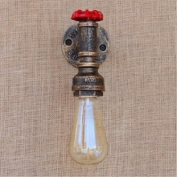Nostalgie Einfache Wasserpfeife Dekorative Kleine Wandleuchte Wandleuchte