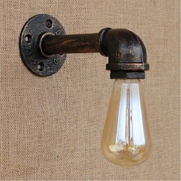 Nostalgie Einfache Wasserpfeife Dekorative Kleine Wandleuchte Wandleuchte