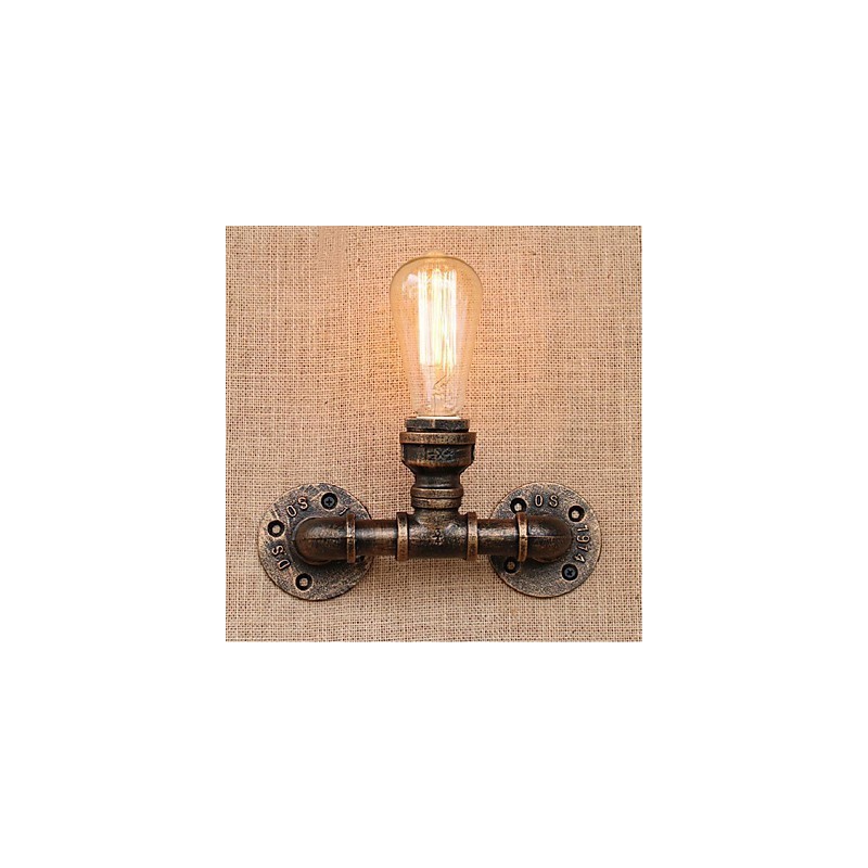 Nostalgie Einfache Wasserpfeife Dekorative Kleine Wandleuchte Wandleuchte