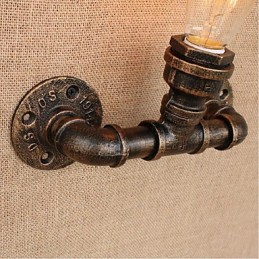Nostalgie Einfache Wasserpfeife Dekorative Kleine Wandleuchte Wandleuchte