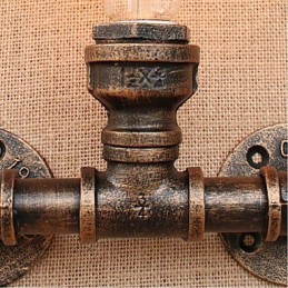 Nostalgie Einfache Wasserpfeife Dekorative Kleine Wandleuchte Wandleuchte
