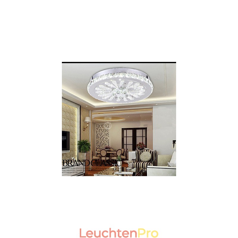 Kristall Flush Mount Moderne Zeitgenössische Wohnzimmer Bett Esszimmer Kinder Metall