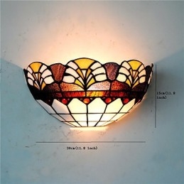 Retro Land Wand Lichter Glas Schatten Wohnzimmer Schlafzimmer Restaurant Cafe Bar Wand Leuchter