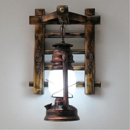 Chinesische Retro-Nostalgie kreative Beleuchtung Petroleumlampe Laternen Wandleuchten Wandleuchte