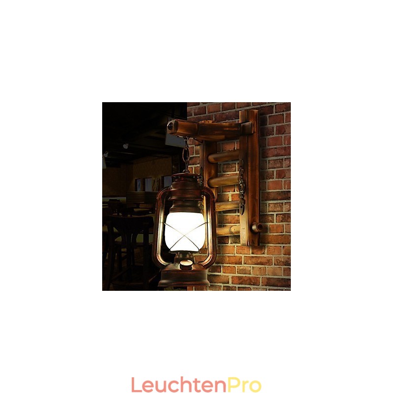 Chinesische Retro-Nostalgie kreative Beleuchtung Petroleumlampe Laternen Wandleuchten Wandleuchte
