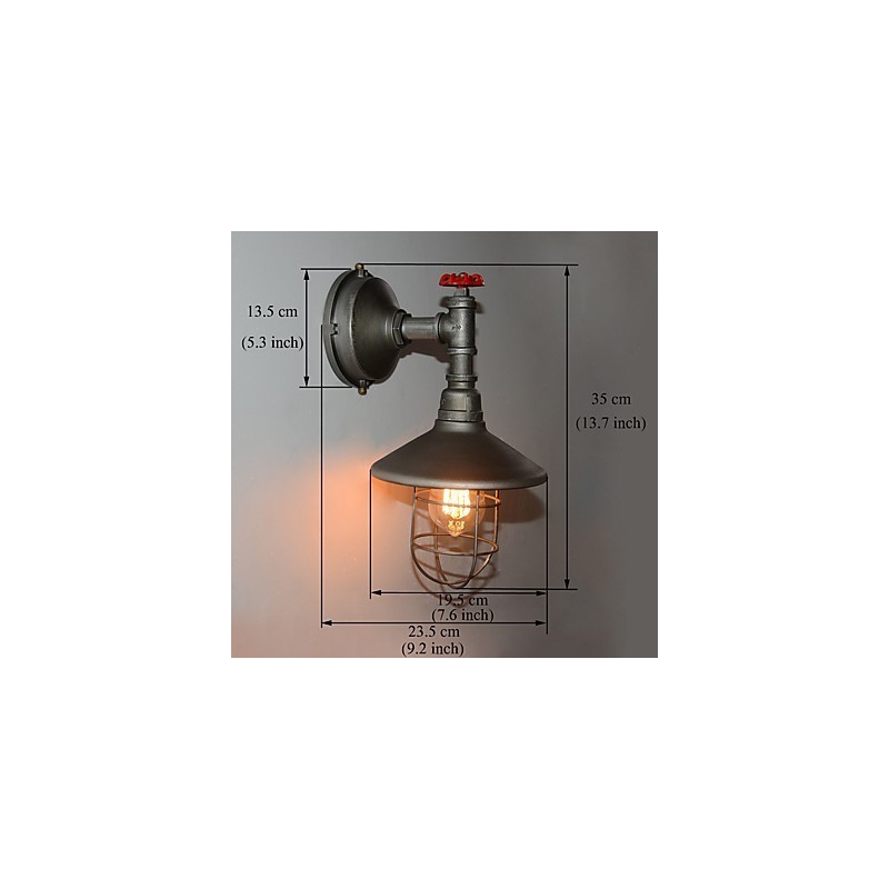 Neu Retro Loft Vintage Industrielle Edison Wand lampe Anhänger Lichter