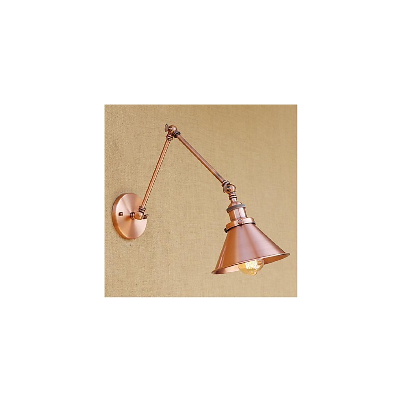Lange arm Halb rost Retro Kreative Nostalgische Versenkbare Klapp Wandleuchten Wand Licht