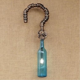Retro American Village Creative Industry Wind Designer Wasserflasche Wandleuchte Wandleuchte