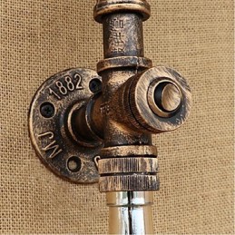 Retro American Village Creative Industry Wind Designer Wasserflasche Wandleuchte Wandleuchte