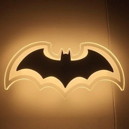 Moderne Acryl Bat Wandleuchte Nachttischlampe Wandleuchten FlurlichterV