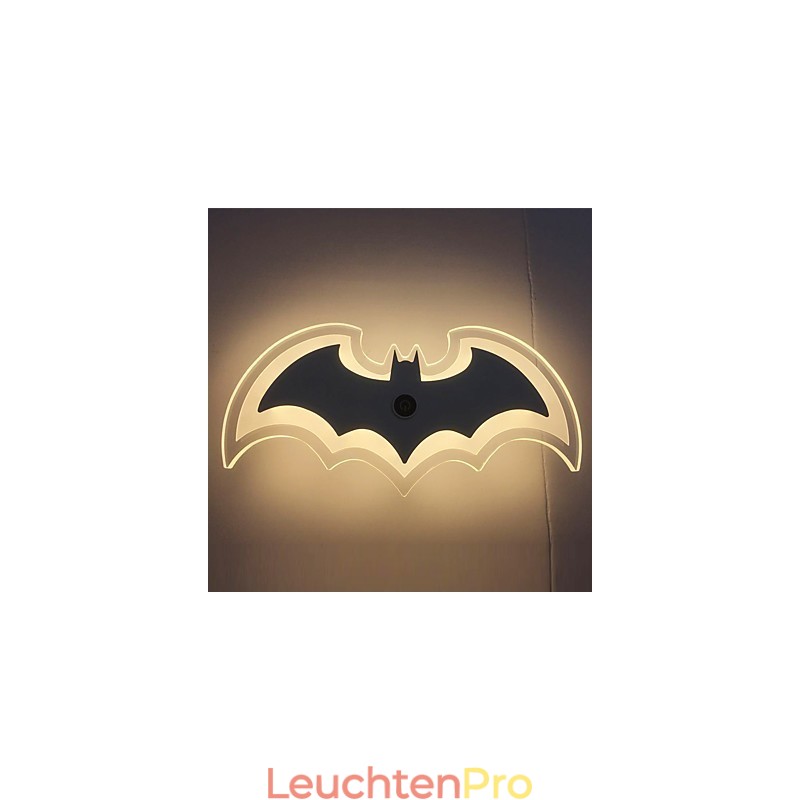 Moderne Acryl Bat Wandleuchte Nachttischlampe Wandleuchten FlurlichterV