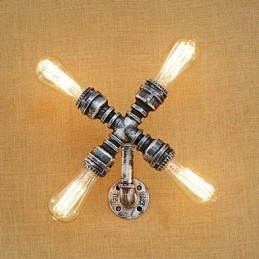 Country Retro Malerei Funktion für Swing Arm Umgebungslicht Wandleuchten Wandleuchte