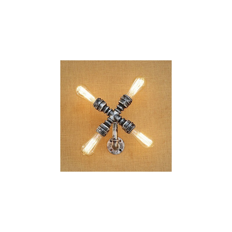 Country Retro Malerei Funktion für Swing Arm Umgebungslicht Wandleuchten Wandleuchte
