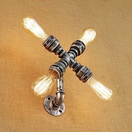 Country Retro Malerei Funktion für Swing Arm Umgebungslicht Wandleuchten Wandleuchte