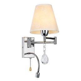 Wandlampe für Schlafzimmer Leselampe Stofflampe