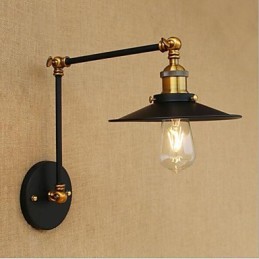 Rustikale Lodge Country Retro Malerei Feature für Mini-Stil Swing Arm Ambient Light Swing