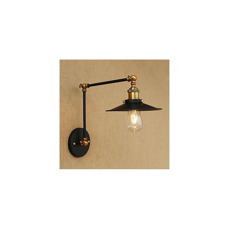 Rustikale Lodge Country Retro Malerei Feature für Mini-Stil Swing Arm Ambient Light Swing