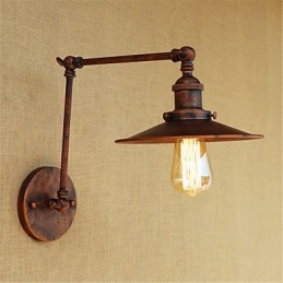Rustikale Lodge Country Retro Malerei Feature für Mini-Stil Swing Arm Ambient Light Swing