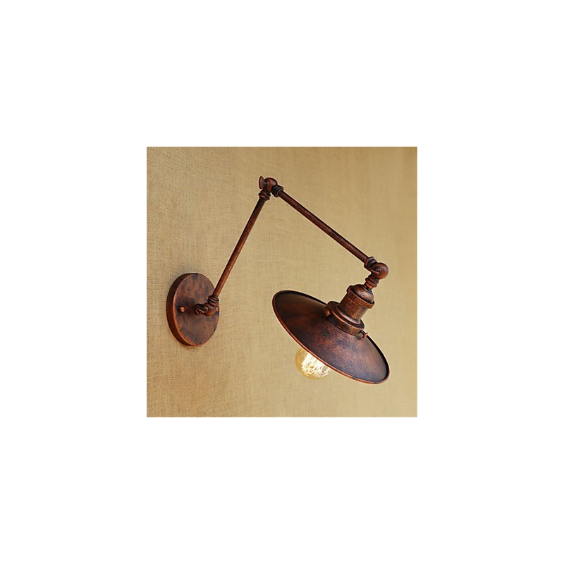 Rustikale Lodge Country Retro Malerei Feature für Mini-Stil Swing Arm Ambient Light Swing