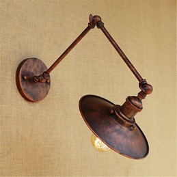 Rustikale Lodge Country Retro Malerei Feature für Mini-Stil Swing Arm Ambient Light Swing
