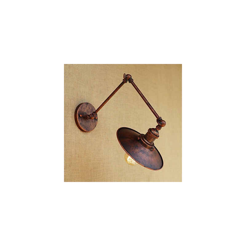 Rustikale Lodge Country Retro Malerei Feature für Mini-Stil Swing Arm Ambient Light Swing