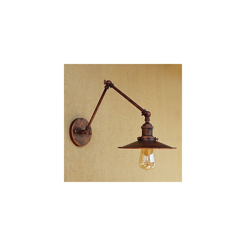 Rustikale Lodge Country Retro Malerei Feature für Mini-Stil Swing Arm Ambient Light Swing