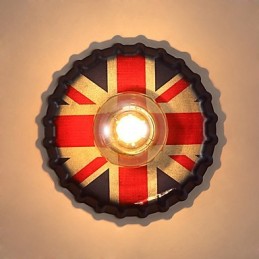 Traditionelle klassische rustikale Lodge Country-Malerei-Funktion für Mini-Stil Umgebungslicht Wandleuchten Wandleuchte